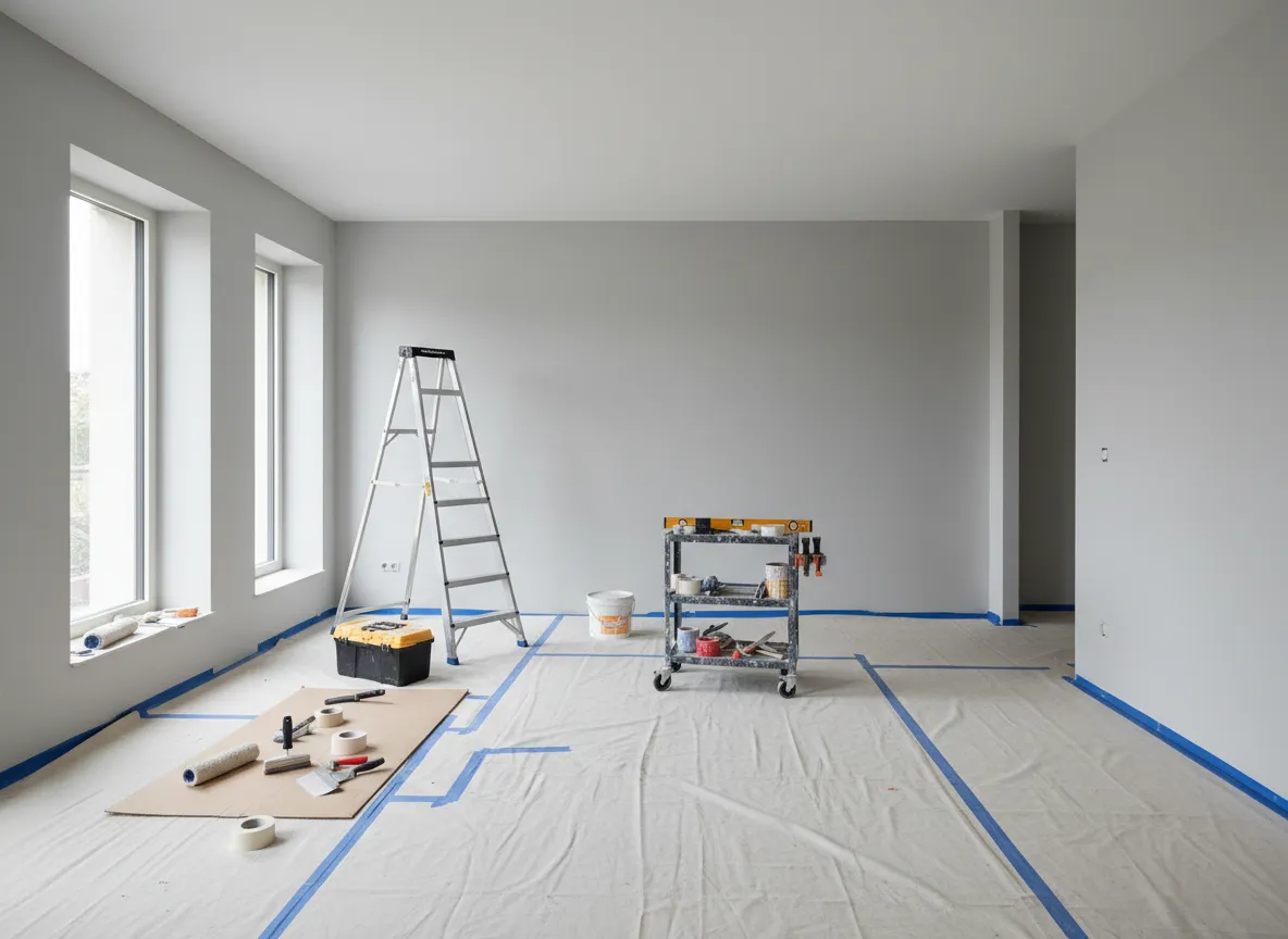 Sisetööd: renoveeritud hoone näide